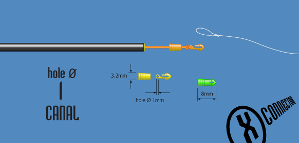 Vespe-X-canal connector
